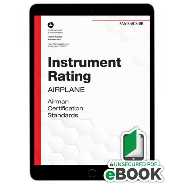 ATBC - Airman Certification Standards Instrument Rating - eBook