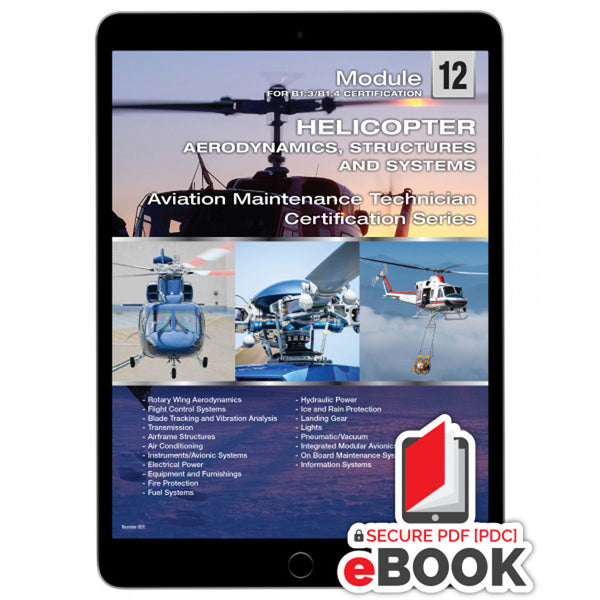 ATBC - Helicopter Aerodynamics, Structures and Systems: Module 12 (B1) - eBook