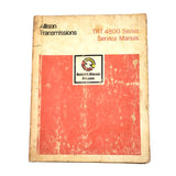 ALLISON Transmissions TRT 4800 Series Service Manual