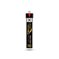 NewBeeDrone - Nitro Nectar Gold 300mAh 1S HV LiPo Drone Battery, Single Battery