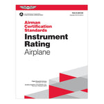 ASA Airman Certification Standards: Instrument Rating (2024 Edition) - FAA-S-ACS-8C softcover guide for ASEL, ASES, AMEL, and AMES certification.