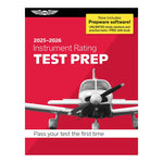 Front cover of ASA 2025 Instrument Rating Test Prep with Prepware