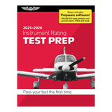 Front cover of ASA 2025 Instrument Rating Test Prep with Prepware