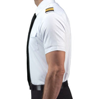 Lift - Flextech Short Sleeve Winged Commercial Pilot Shirt, Side