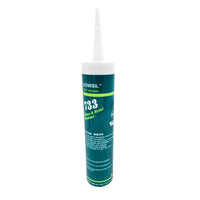 DOWSIL™ 733 Glass & Metal Sealant 10.1 oz white cartridge - high-performance RTV silicone front view