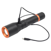 Flight Outfitters Charter Ops Flashlight with USB Type C charging cable