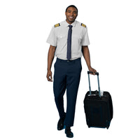 Flight - Athletic Fit Pilot Uniform Pants, Blue Lifestyle