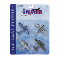 WowToyz® - In Air® World War II Warbirds - 4pc