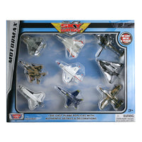 WowToyz® - Modern Aircraft Playset 9-pc