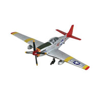 WowToyz® - In Air® E-Z Build™ P-51 Mustang® Tuskegee Airmen 1:48 Scale Model Kit