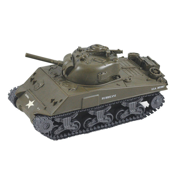 WowToyz® - E-Z Build™ Classic Armour M4A3 Sherman Tank 1:32 Scale Model Kit