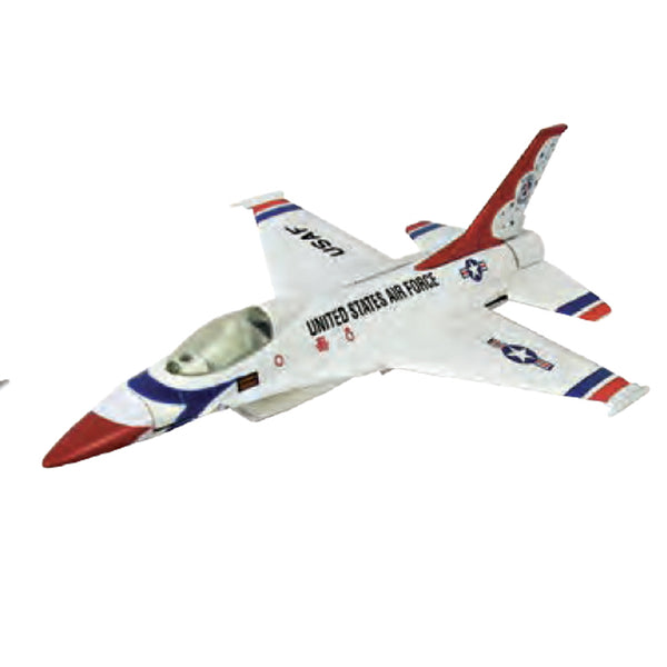 WowToyz - E-Z Build™ F-16 Fighting Falcon® Thunderbirds Aircraft Model