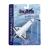 WowToyz® - In Air® Pullback & Go! Space Shuttle, 5" Long, packed