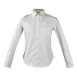 JetSeam - Women's Long Sleeve Pilot Shirt, White