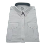 JetSeam - Women's "White Label"  Pilot Shirt, White, Folded