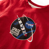 Red Canoe - Kids Space Program T-Shirt, Side