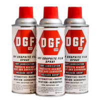 DGF-123 Dry Graphite Film Spray, 9oz Aerosol | K5200K, 3 Pack