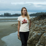 Red Canoe - Women's Canada  T-Shirt, Lifestyle Front