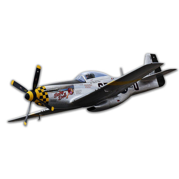 P-51 Mustang Plasma Custom Cut Sign