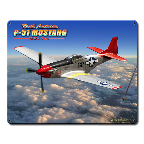 P-51 Mustang Sky Sign