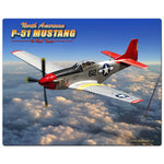 P-51 Mustang Plasma Cut Sky Sign