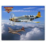 P-51B Mustang Plasma Cut Sign