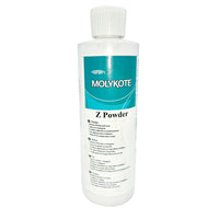 MOLYKOTE® Z Powder 10 oz bottle front view - high-performance solid lubricant for extreme conditions