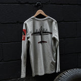 Red Canoe - Men's Long Sleeve T-Shirt B17 Canada Gray, Back