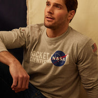 Red Canoe - NASA Long Sleeve T-Shirt, Lifestyle Side