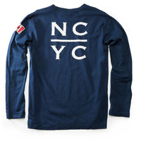 Red Canoe - Men's Long Sleeve NCYC T-Shirt, Back