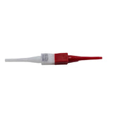 Pin Insert and Extraction Tool M81969-14-11 red and white back view with product details - reliable tool for pin extraction and insertion