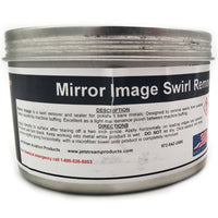 Mirror Image Bright Work Swirl Remover, 5oz, side a