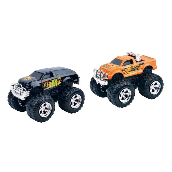 WowToyz® - Pullback Monster Trucks, unboxed