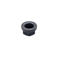 NAS1291C3M Crescent Steel Nut bottom view - self-locking hexagon nut designed for secure aerospace fastening