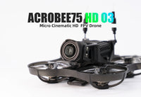 NewBeeDrone - AcroBee75 HD O3 BNF Drone, Micro Cinematic HD FPV Drone