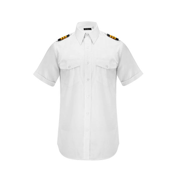 Aero Phoenix - Elite Men's Short Sleeve Pilot Shirt, front