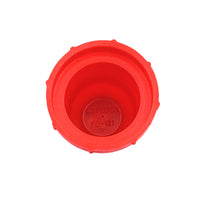 PD Series - Threaded Plastic Plugs For Flared JIC Fittings | PD 121 LDPE, inside cap