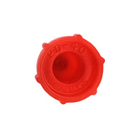 PD Series - Threaded Plastic Plugs For Flared JIC Fittings | PD 40, inside cap