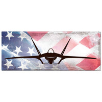 F-22 American Flag Plasma Cut Sign