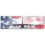 B52 Stratofortress American Flag Plasma Cut Sign