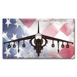 Harrier American Flag Plasma Cut Sign