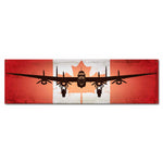 Lancaster Canadian Flag Plasma Cut Sign