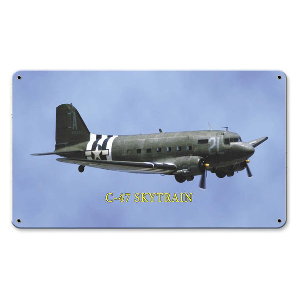 C-47 Skytrain Sign