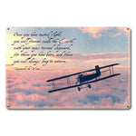 Da Vinci Flight Quote Sign