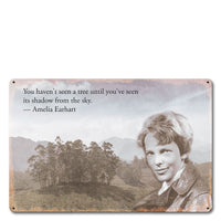 Earhart Tree Quote Sign