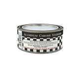 Boelube Met-All Racing Polish 8 oz can side view - P/N RP-8, durable metal polish for automotive and racing use