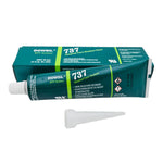 DOWSIL™ 737 Neutral Cure Sealant 3 oz tube with nozzle and box in background - high-performance RTV adhesive for versatile sealing