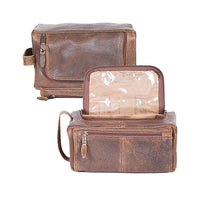 Scully - Leather Shave Bag