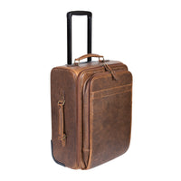 Scully - Leather Wheeled Carry-On, Angle