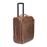 Scully - Leather Wheeled Carry-On, Angle